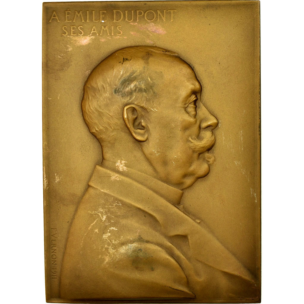 France, Médaille, Emile Dupont, Expositions Internationales, Paris, 1911
