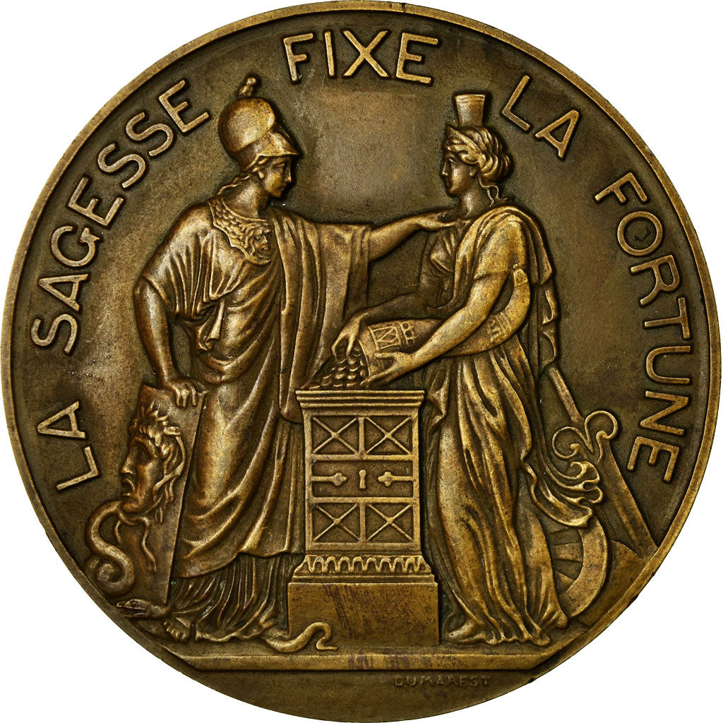 Frankrijk, Medaille, La Banque de France, 1950, Dumarest, PR+, Bronze