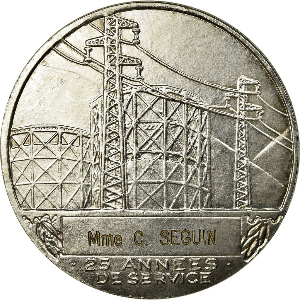 France, Medal, Électricité de France et gaz de France, Dropsy, MS(64)
