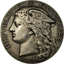 França, Medal, Concours Régional Agricole, Rennes, 1897, Ponscarme, AU(55-58)