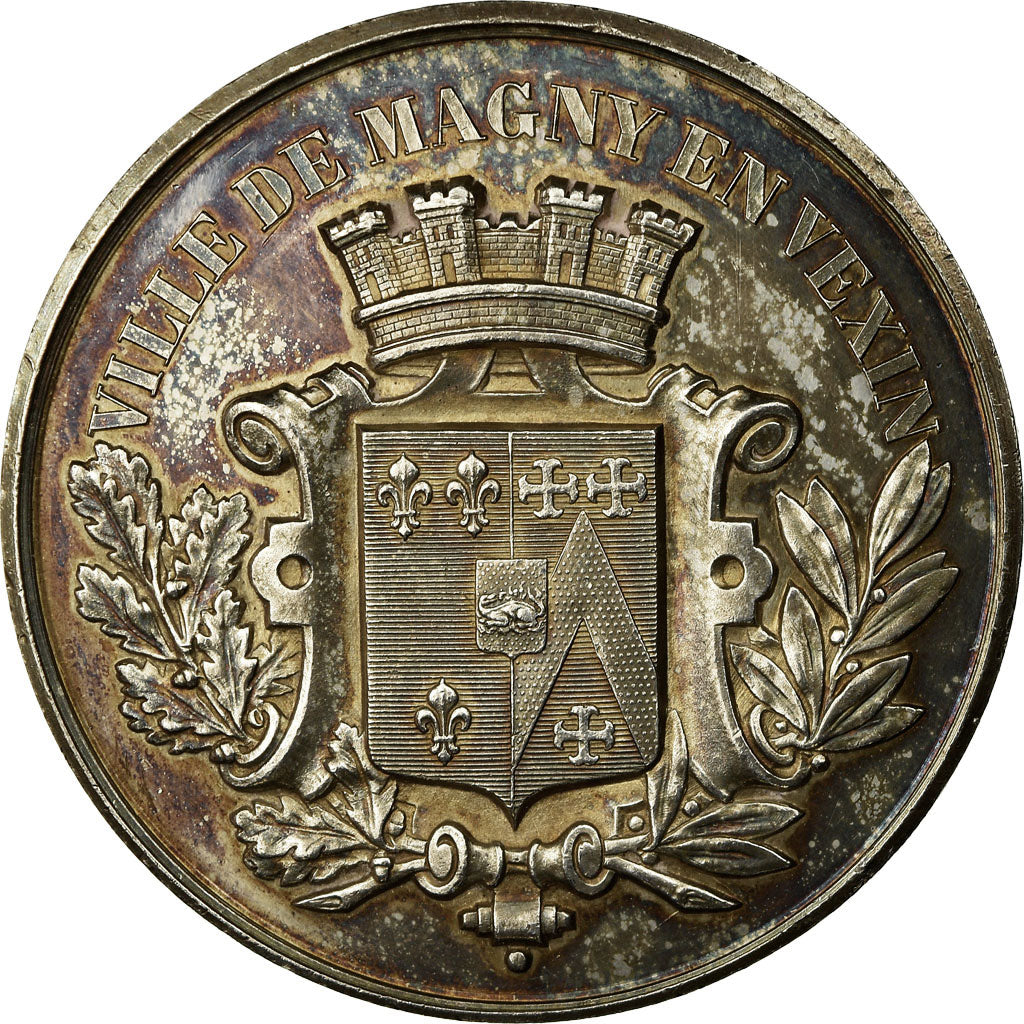 Frankrijk, Medaille, Société d'Agriculture du Canton de Magny-en-Vexin, UNC-