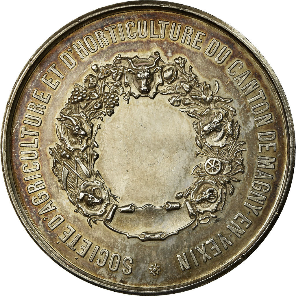 Frankrijk, Medaille, Société d'Agriculture du Canton de Magny-en-Vexin, UNC-