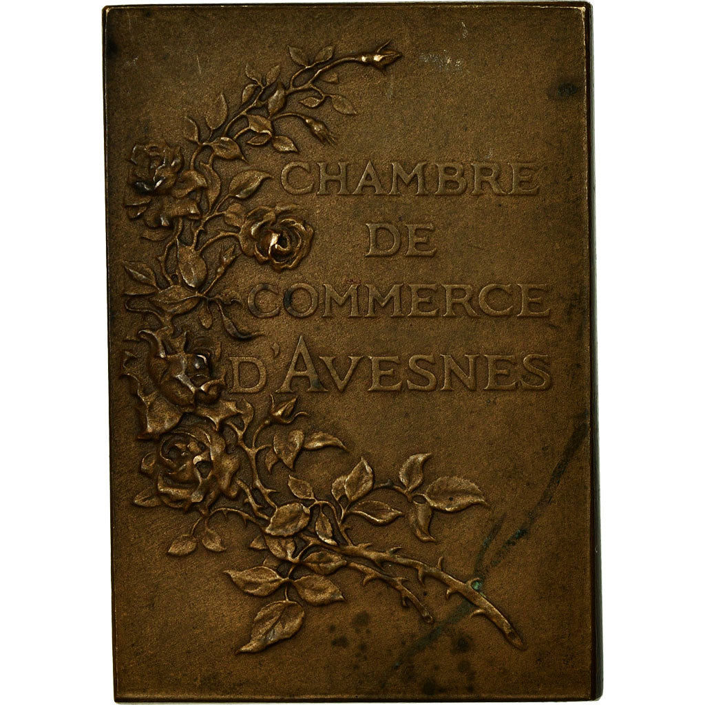 France, Médaille, Chambre de Commerce d'Avesnes, Dubois.A, SUP+, Bronze