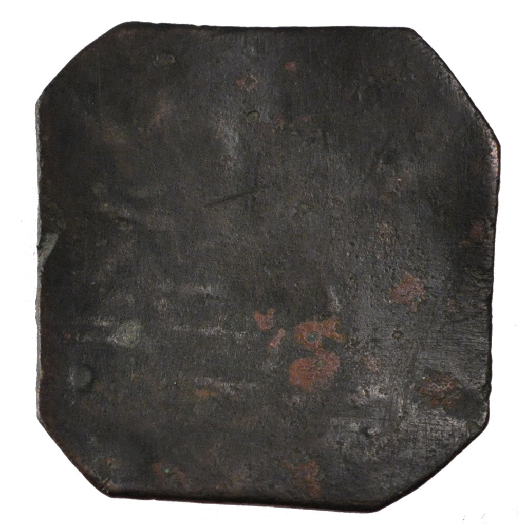 FRANCE, 20 Patards, 1595, Cambrai, VF(20-25), Bronze, 6.05