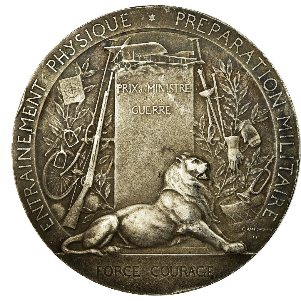 Frankrijk, Medaille, Préparation Militaire, Offert par le Ministre de la