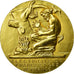 France, Medal, Électricité de France et gaz de France, Dropsy, MS(64), Gilt