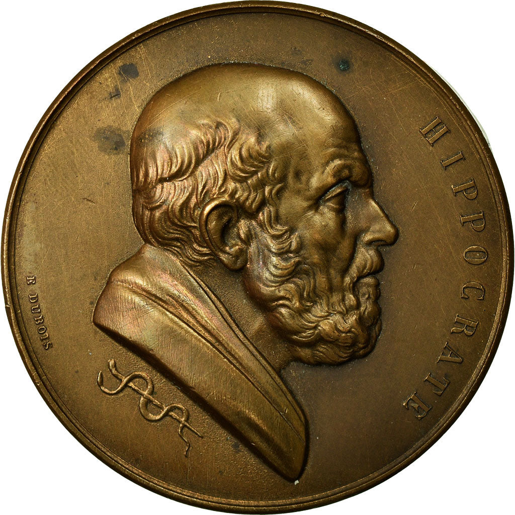 França, Medal, Médecine, Hygiène de l'Enfance, Elbeuf, 1903, Dubois.E