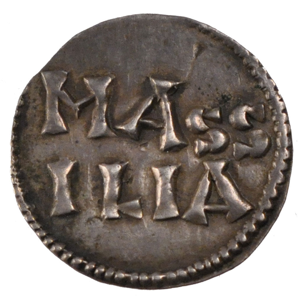 Francia, Denarius, Marseille, SPL-, Argento, Nouchy:28