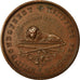 Bélgica, Medal, 18ème Fête Fédérale , Ostende, 1888, AU(55-58), Cobre
