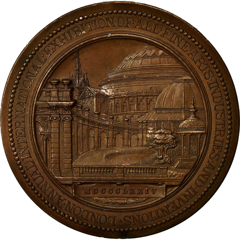 United Kingdom , Medal, Albert Edward, Exposition Internationale, Londres, 1874
