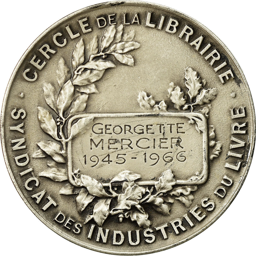 France, Médaille, Syndicat des Industries du Livre, Cercle de la Librairie