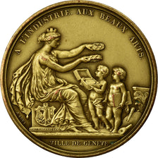 Switzerland, Medal, Centenaire de l'Ecole d'Horlogerie, Genève, 1924, Bovy