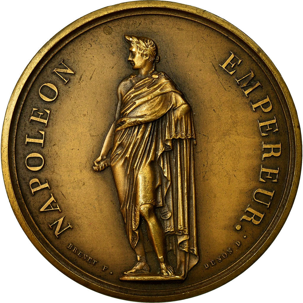 France, Medal, Napoléon Ier, En l'An XII, le Code Civil est Décrété, Brenet