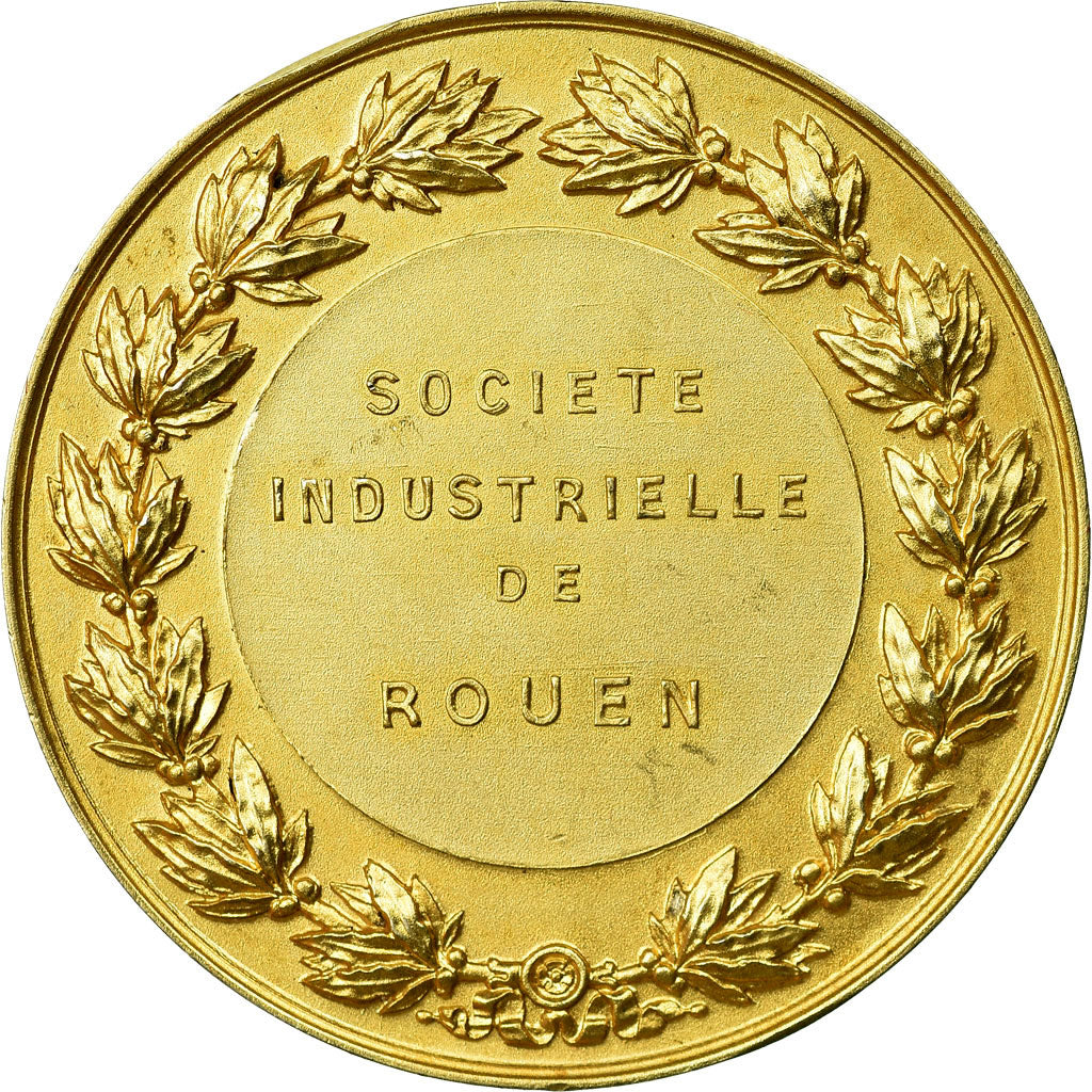 France, Medal, Société Industrielle de Rouen, Chabaud, MS(60-62), Vermeil