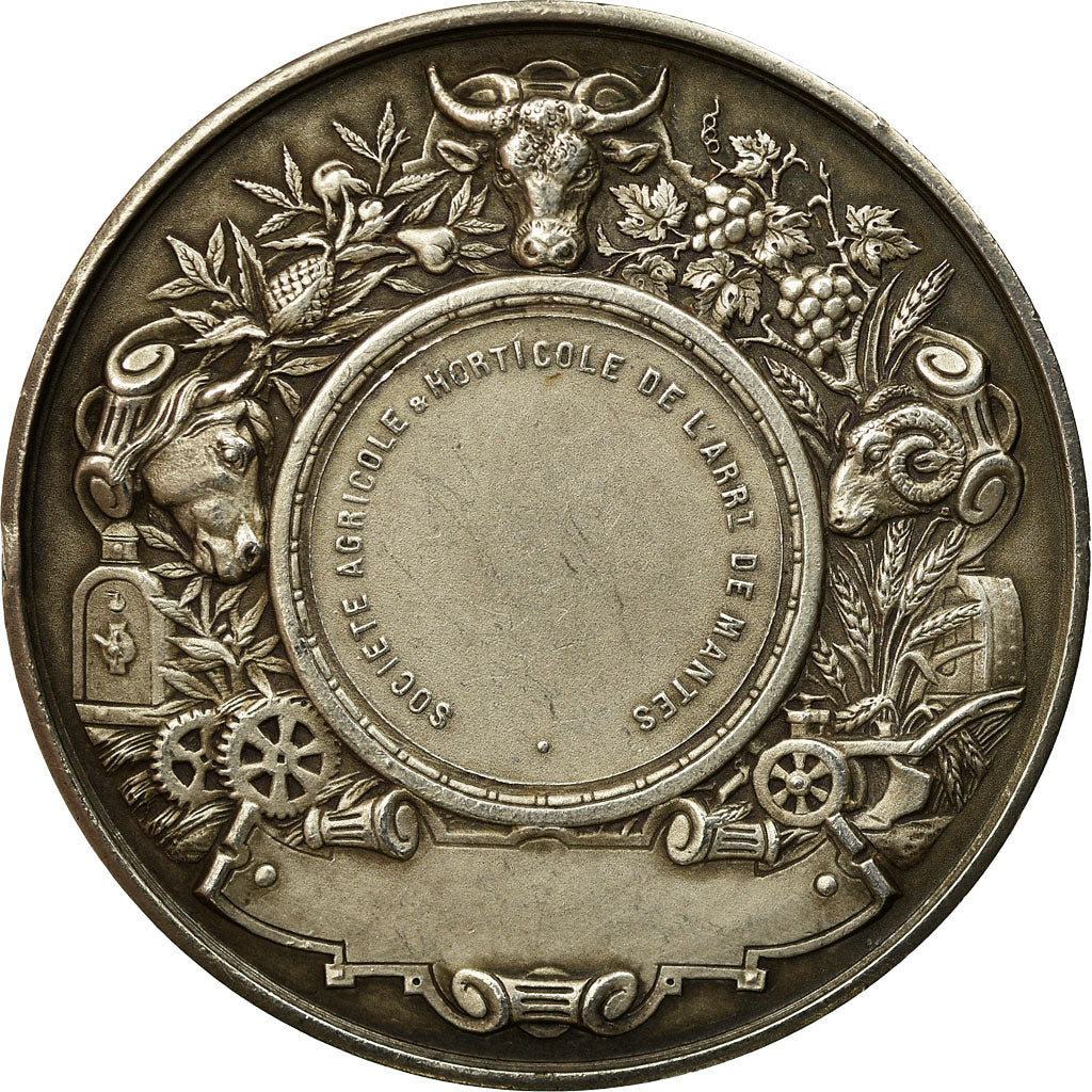 France, Medal, Société Agricole et Horticole de Mantes, Desaide, MS(60-62)
