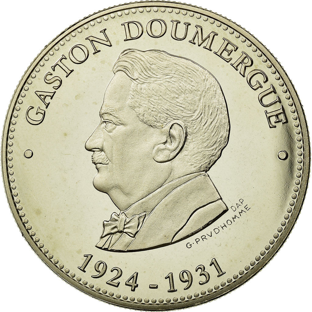 France, Medal, Les Présidents de la République, Gaston Doumergue, MS(65-70)