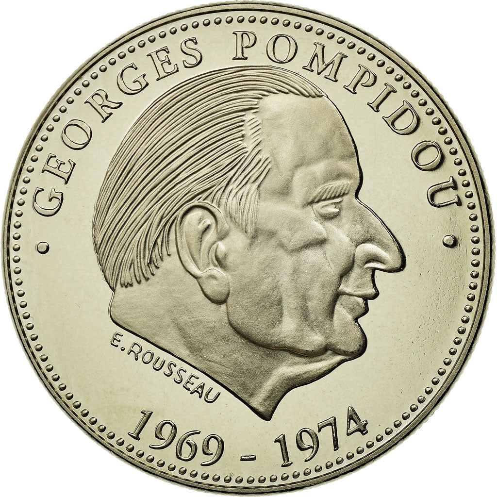 France, Medal, Pompidou, Président de la République Française, MS(65-70)