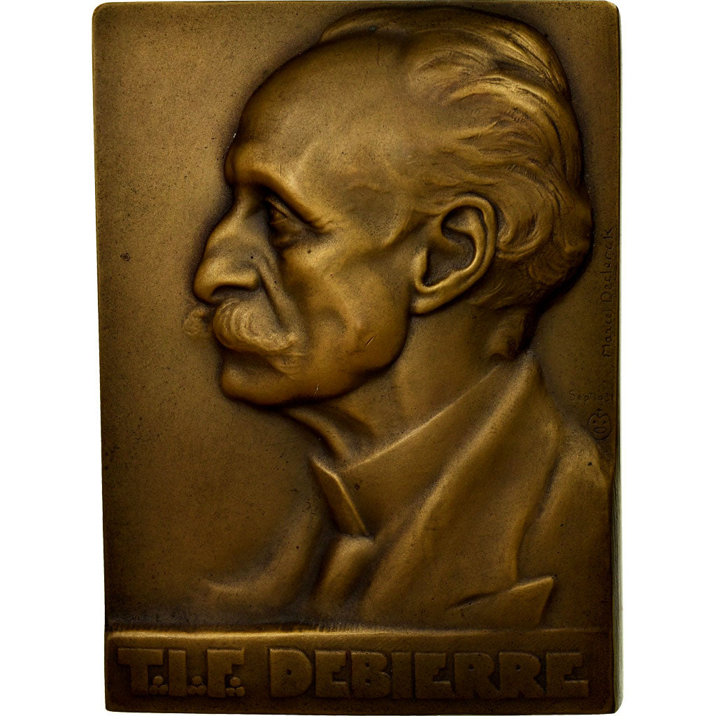 France, Medal, Masonic, Le très Illustre Frères Charles Debierre, Orient de