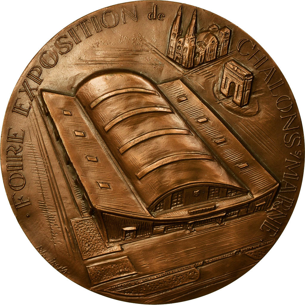 France, Medal, Foire Exposition de Châlon-sur-Marne, 1984, Irolla, MS(63)