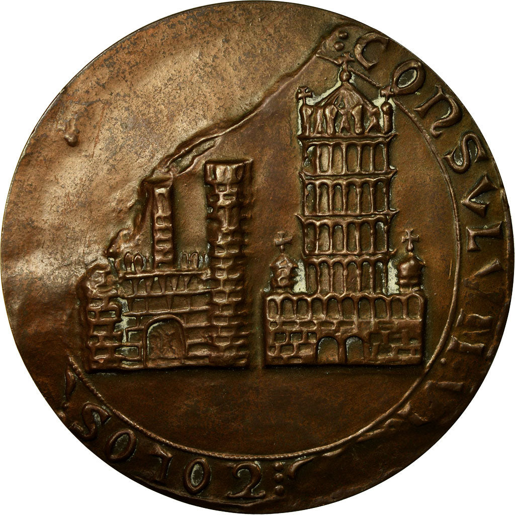 France, Medal, Conseil Général de Haute-Garonne, 1981, AU(50-53), Bronze
