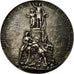 Francja, Medal, Monument Amiral Courbet, Abbeville, 1890, Dubois.H, AU(50-53)