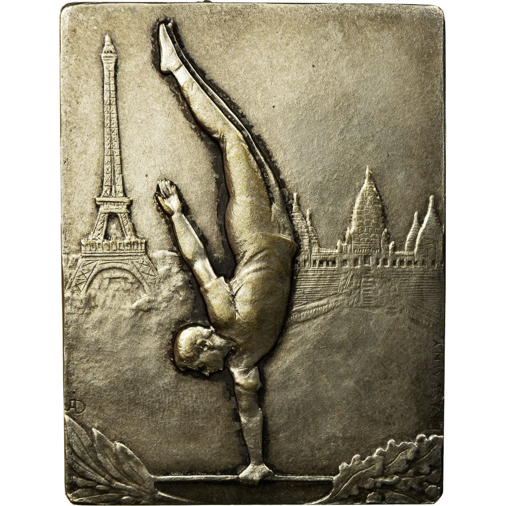 France, Medal, 53ème Fête Fédérale de Gymnastique, Paris, 1931, Rasumny