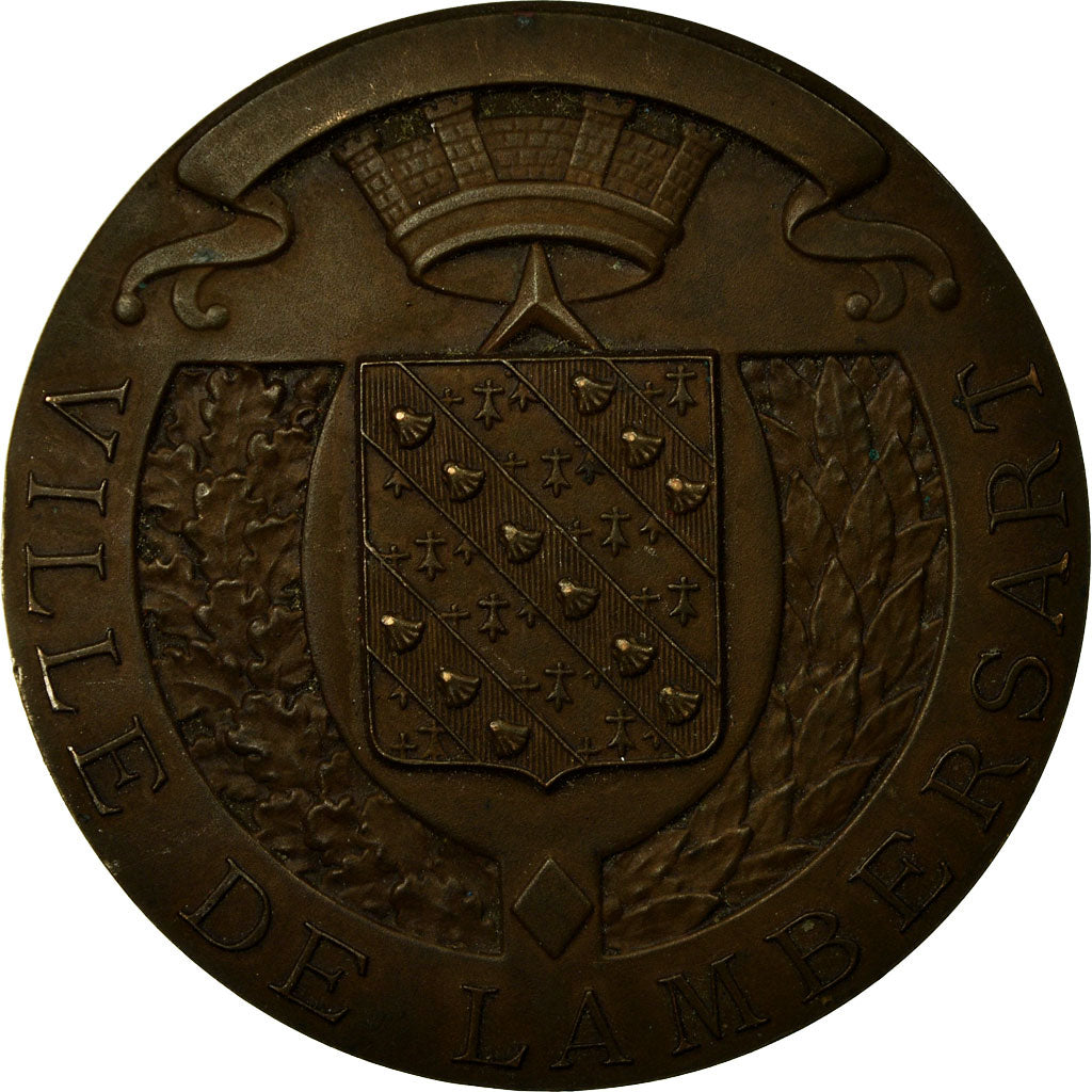 France, Medal, Ville de Lambersart, Nord, AU(55-58), Bronze