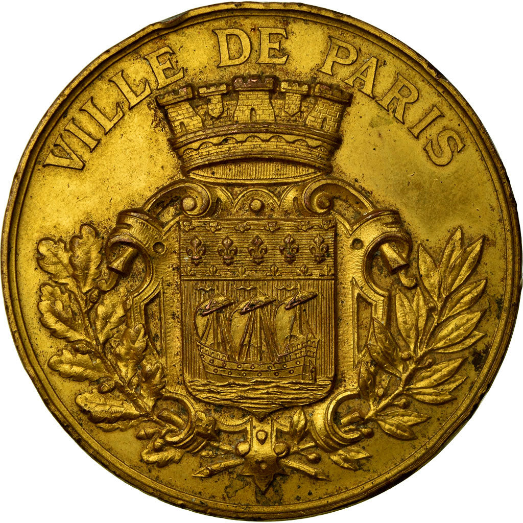 France, Médaille, Exposition Internationale, Palais-Royal, Paris, 1900, TTB