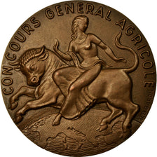 France, Medal, Semaine de l'Agriculture, Paris, 1959, Baron, MS(63), Bronze