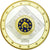 Francia, medalla, 10 ans de l'Euro, 2009, FDC, Copper Gilt