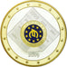 France, Medal, 10 ans de l'Euro, 2009, MS(65-70), Copper Gilt