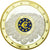 Francia, medalla, Euro, Argent Liquide, Numéraire, 2002, FDC, Copper Gilt