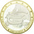 Francia, medalla, Euro, Argent Liquide, Numéraire, 2002, FDC, Copper Gilt