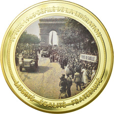 Frankreich, Medaille, 70ème Anniversaire Fin de la 2ème Guerre Mondiale, 2015