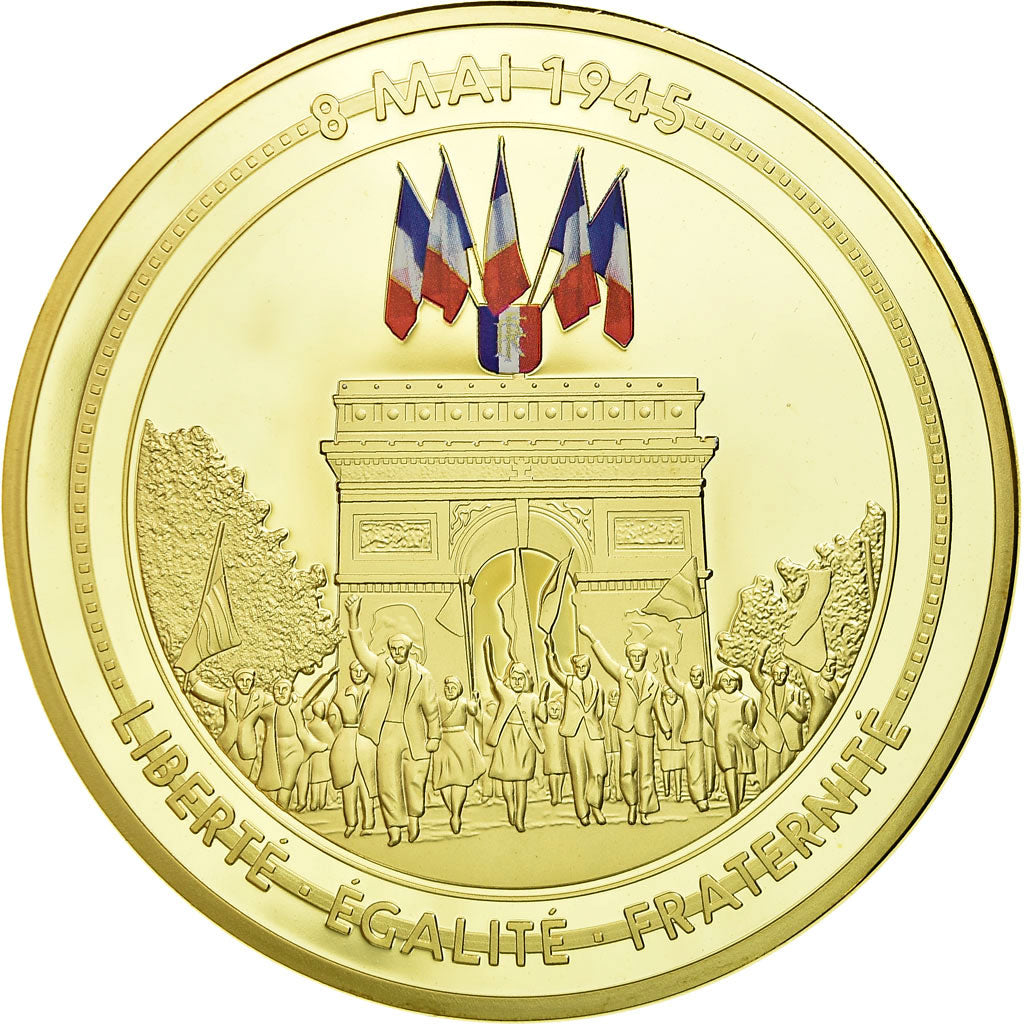 Francja, Medal, 70ème Anniversaire Fin de la 2ème Guerre Mondiale, 2015