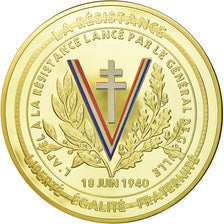 Frankreich, Medaille, 70ème Anniversaire Fin de la 2ème Guerre Mondiale, 2015