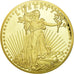 França, Medal, Reproduction Twenty Dollars Liberty, 2012, MS(65-70), Cobre