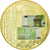 Francia, medalla, Billet de Banque Européenne, 100 Euro, 2011, FDC, Copper Gilt
