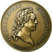 Frankrijk, Medaille, Louis XV, Hôtel des Monnaies, Paris, 1977, Rottiers, FDC