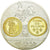 Francia, medalla, Reproduction Liard de France, Louis XIV, 1655 Paris, FDC