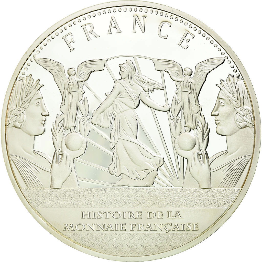 Frankreich, Medaille, Reproduction Liard de France, Louis XIV, 1655 Paris, STGL