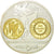 Francia, medalla, Reproduction 100 Francs Génie, 1887, FDC, Copper Gilt
