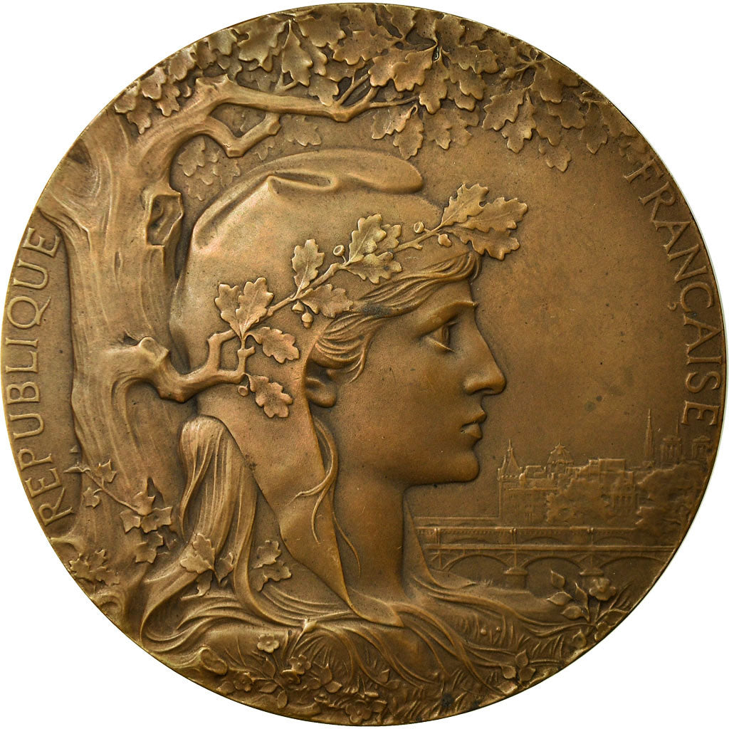 France, Medal, Exposition Universelle Internationale de Paris, 1900, Chaplain