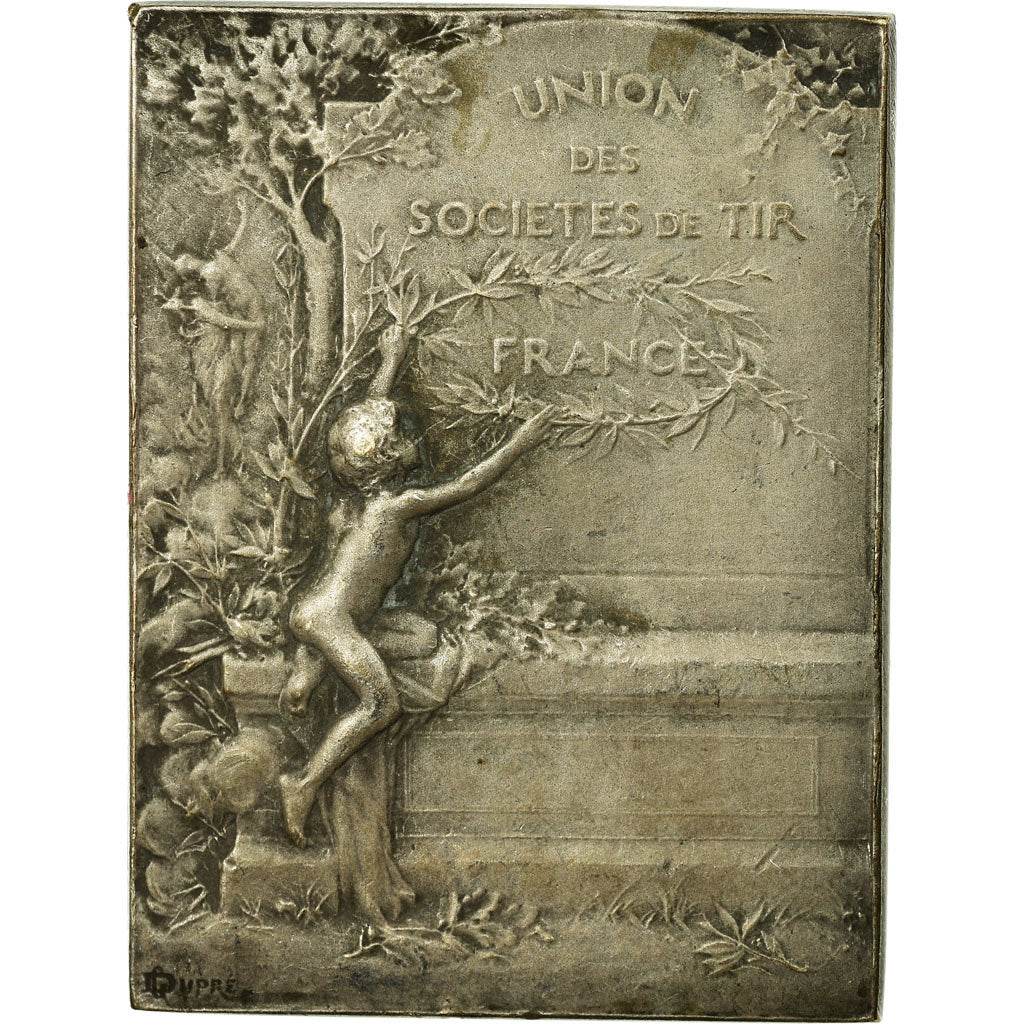 França, Medal, Union des Sociétés de Tir de France, Dupré, EF(40-45), Bronze