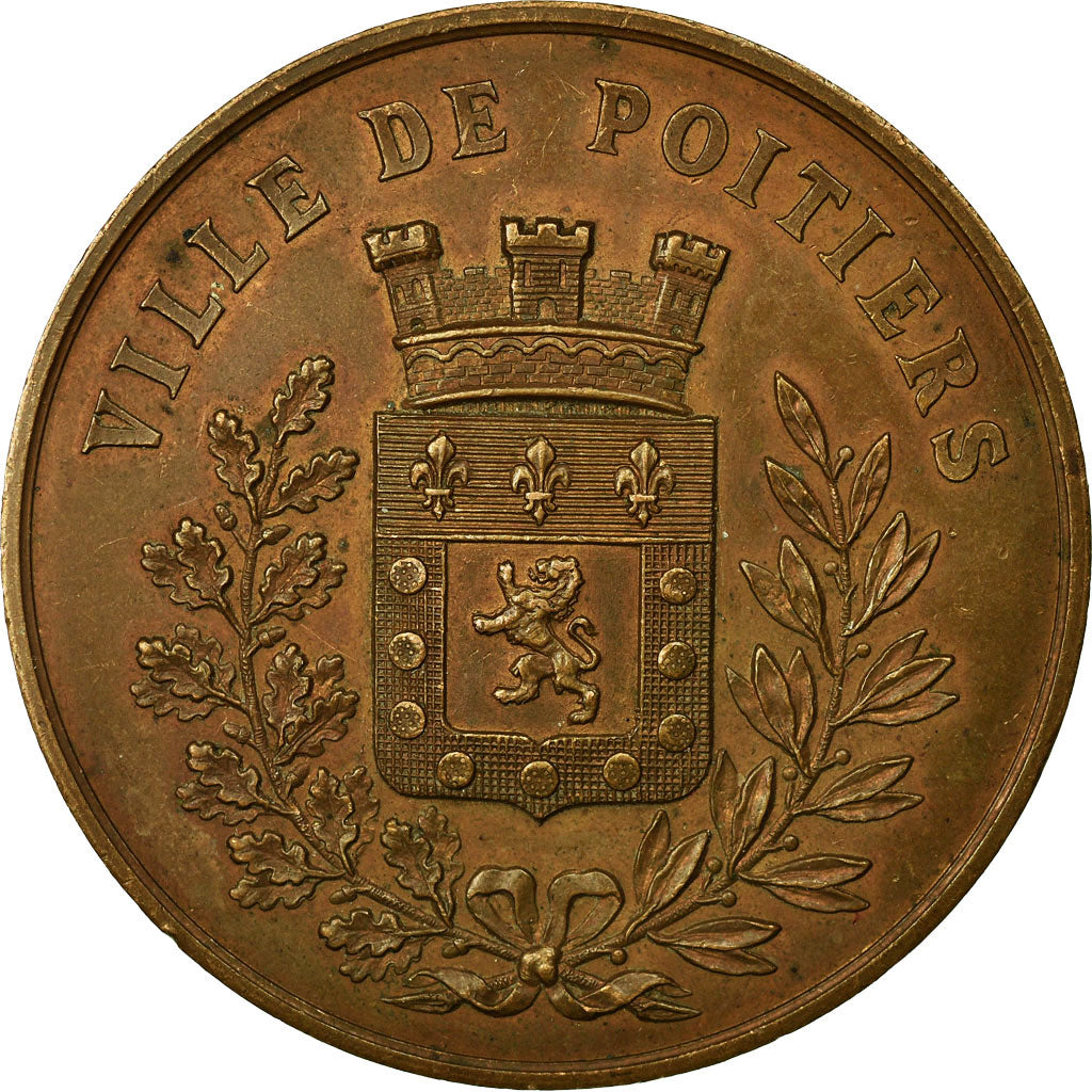 Francia, medalla, Ville Poitiers, EBC, Bronce