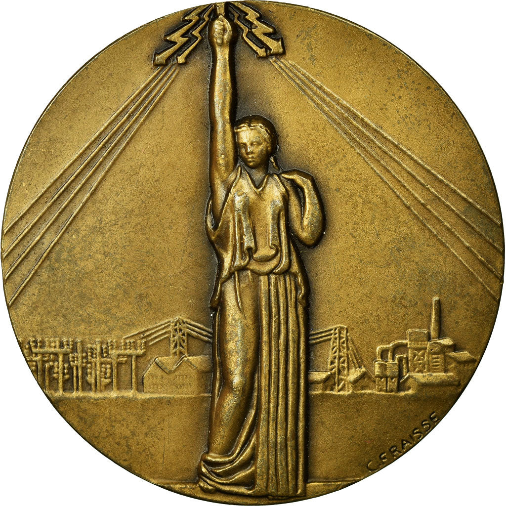 France, Medal, Compagnie Industrielle des Télécommunications, Alcatel