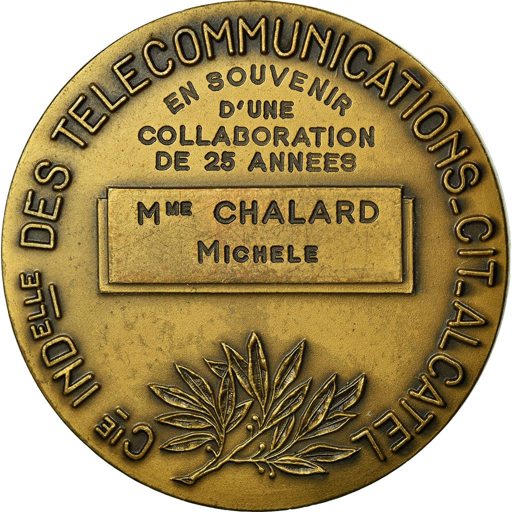 France, Medal, Compagnie Industrielle des Télécommunications, Alcatel
