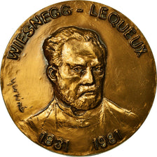 France, Medal, Wiesnegg-Lequeux, 1981, MS(63), Bronze