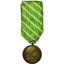 France, Ministère de l'Intérieur, Employés communaux, Médaille, 1921, Très