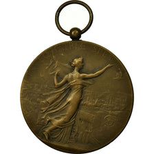 Frankrijk, Medaille, Art Nouveau, Souvenir d'Exposition, 1911, Mattei, PR